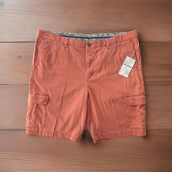 Tommy Bahama Mens Size 42‎ 10" Coastal Key Cargo Shorts Golf Stretch  NWT$110 - Picture 2 of 4